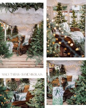 Sesja Świąteczna  w studio plenerowym