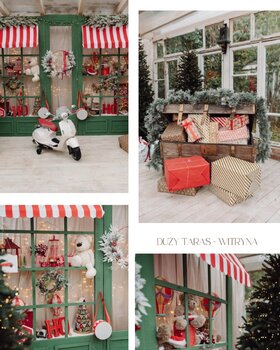 Sesja Świąteczna  w studio plenerowym