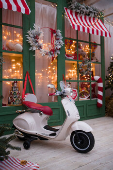 Sesja świąteczna w plenerze - Warszawa Tarchomin Fotomiasteczko