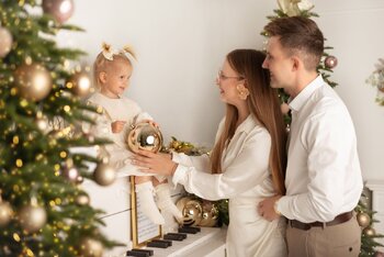 DIOR - luksusowe sesje świąteczne