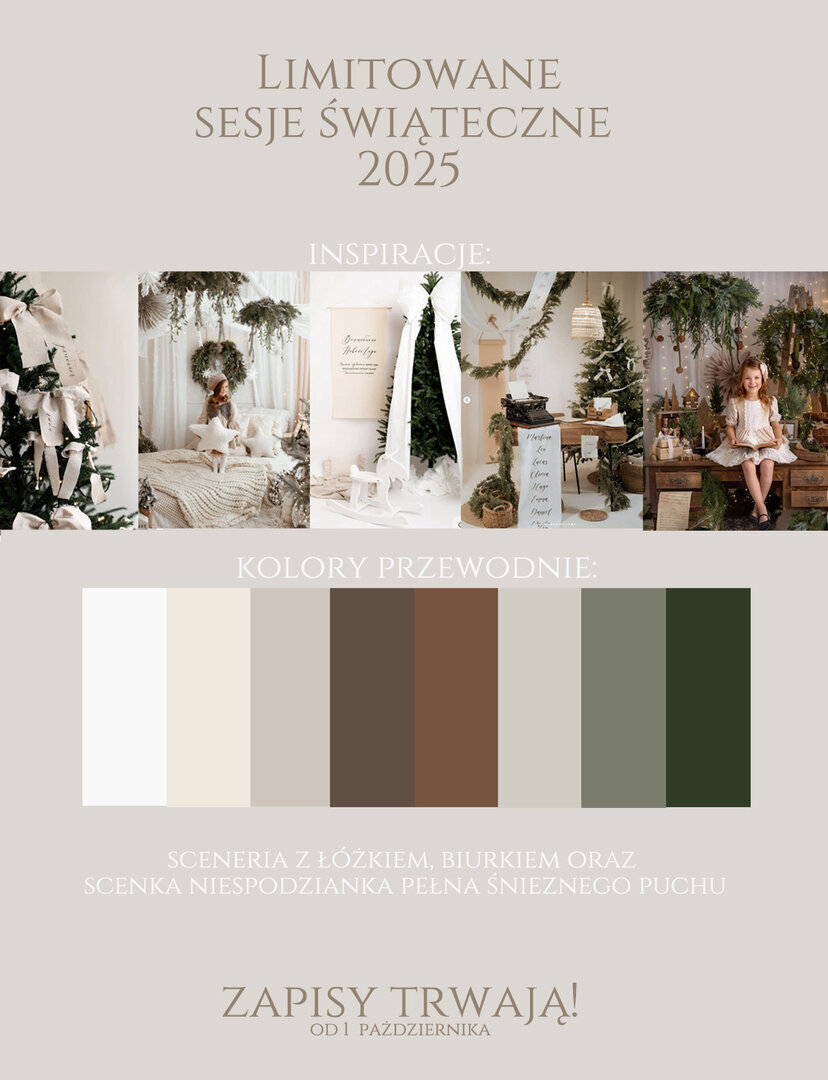 LIMITOWANE SESJE ŚWIĄTECZNE 2025