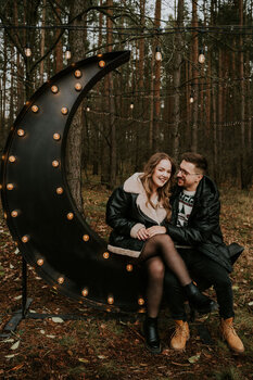 Magiczne sesje świąteczne w SZKLARNI POD LASEM SZUBIN 2025