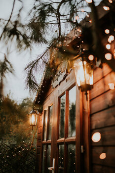 Mini sesje świąteczne w szklarni i domku