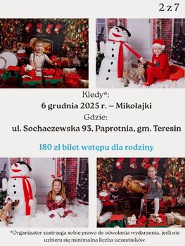 PAPROTNIA: Mikołajkowa sesja zdjęciowa