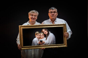 Sesja z okazji Dnia Babci i Dziadka