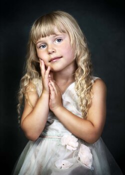 Portret Studyjny Dziecka