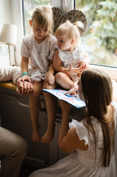 Domowa sesja rodzinna