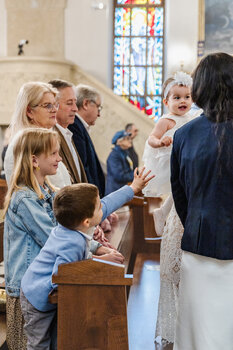 Reportaż z Uroczystości - Chrzest Święty, Komunia Święta