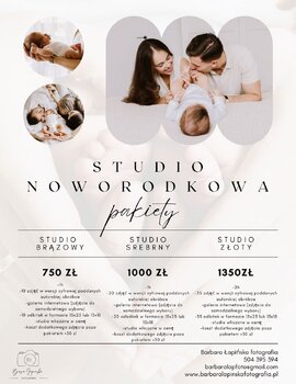 Sesje noworodkowe i niemowlęce