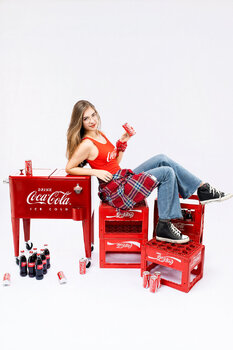 Sesja  z okazji Dnia Mamy  COCA COLA 