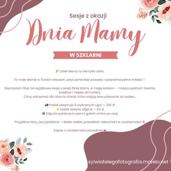 Sesje na Dzień Mamy