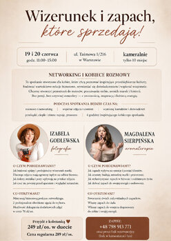 Wizerunek i zapach, które sprzedają! - kobiecy networking