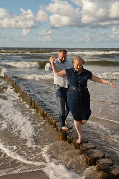 EN | Couple Beach Photoshoot in Kołobrzeg