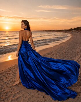 EN | Flying Dress Photoshoot in Kołobrzeg 