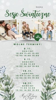 Sesje świąteczne 2025
