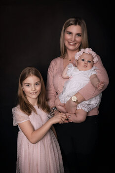 sesja rodzinna w studio 