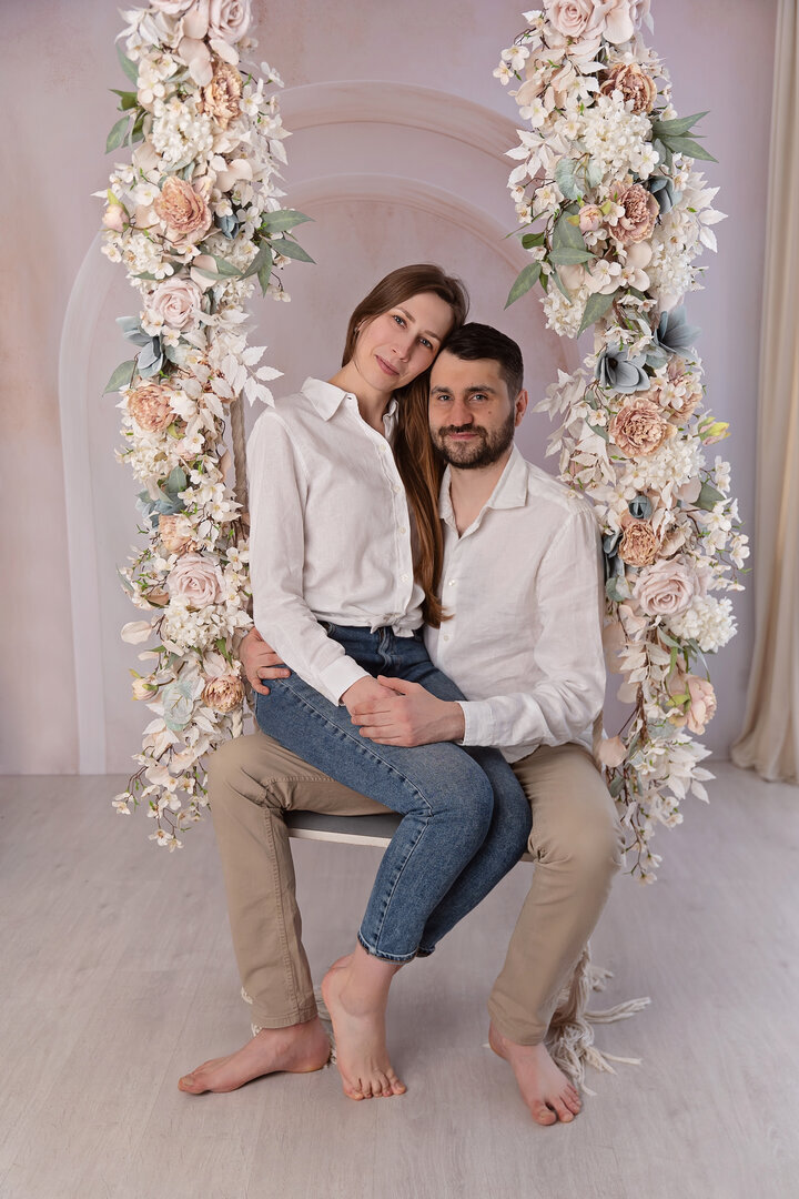 Sesja dla dwojga w studio