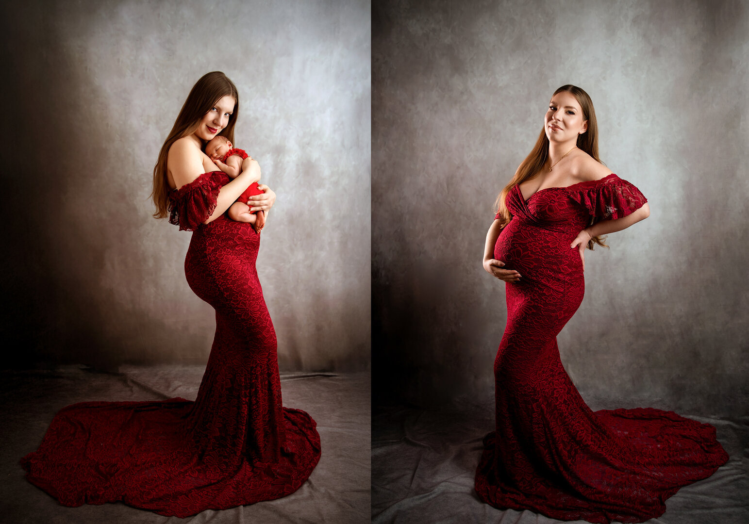 Sesja ciążowa w studio 