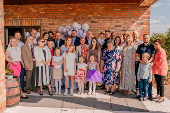 Krótki reportaż z uroczystości rodzinnej