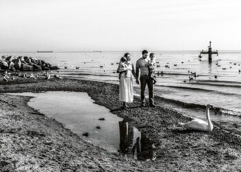 Sesja na plaży w Orłowie 