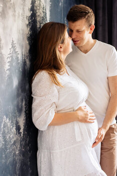 DOMOWA SESJA CIĄŻOWA