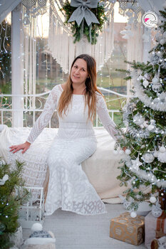 Sesja w szklarni pełnej blasku