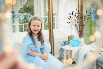 Sesja w szklarni pełnej blasku