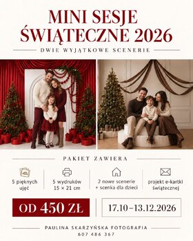 Mini sesja świąteczna 2026