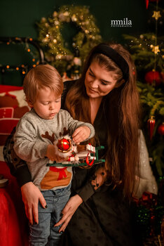 MINI SESJA ŚWIĄTECZNA W STUDIO