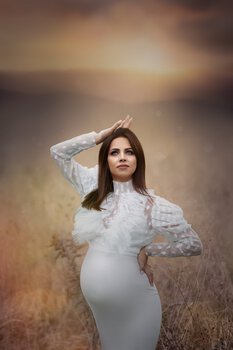 sesja brzuszkowa- PLENER