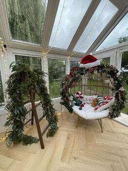 Dla Fotografa Biała duża szklarnia - Święta 2025