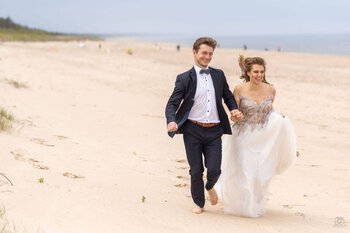 Plenerowa sesja ślubna