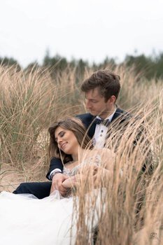 Plenerowa sesja ślubna