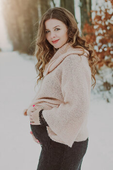 Ciążowa sesja plenerowa