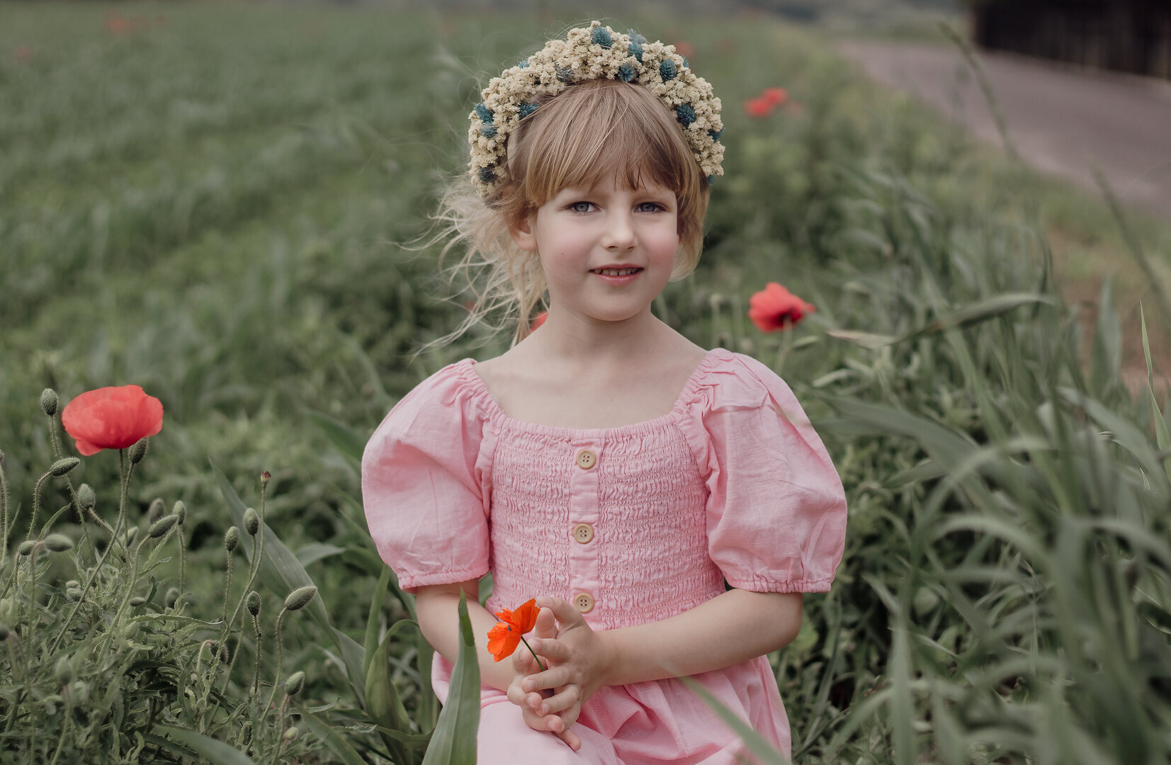 Dziecięca sesja plenerowa / urodzinowa sesja plenerowa
