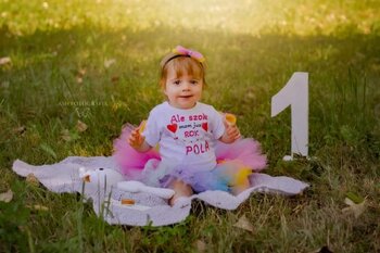 Dziecięca sesja plenerowa / urodzinowa sesja plenerowa