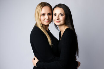 Sesja  z okazji Dnia Mamy Mniej znaczy więcej