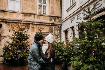 Krakow Christmas photoshoot