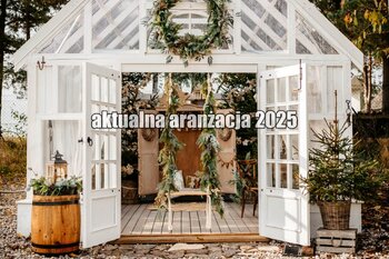 🎄 Zimowe sesje w świątecznej szklarni + pickup + SANIE 🎄