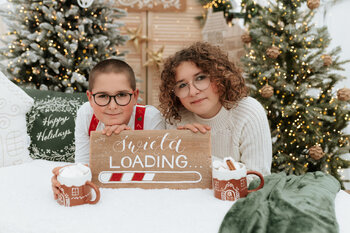 Sesja Świąteczna w Szklarni