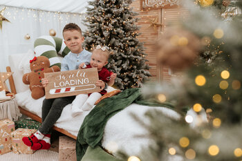 Sesja Świąteczna w Szklarni