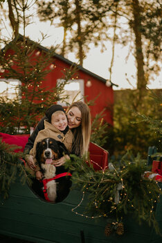 Sesje świąteczne w plenerze