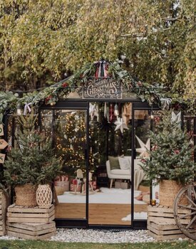 Mini sesja ŚWIĄTECZNA - Szklarnia i plener