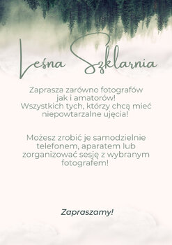 Wynajem Leśnej Szklarni - święta 2025 - dostępna od 01.listopada 2025r.