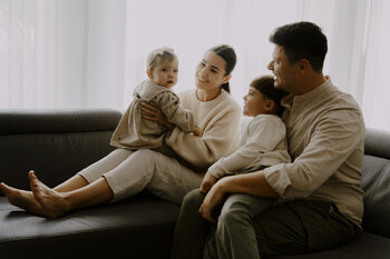 Sesja rodzinna lub ciążowa - w Twoim domu