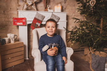 Mini sesje świąteczne w Szklanym Domku