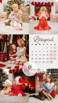 Bożonarodzeniowa sesja fotograficzna w Studio EsteDia