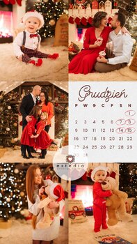 Bożonarodzeniowa sesja fotograficzna w Studio EsteDia